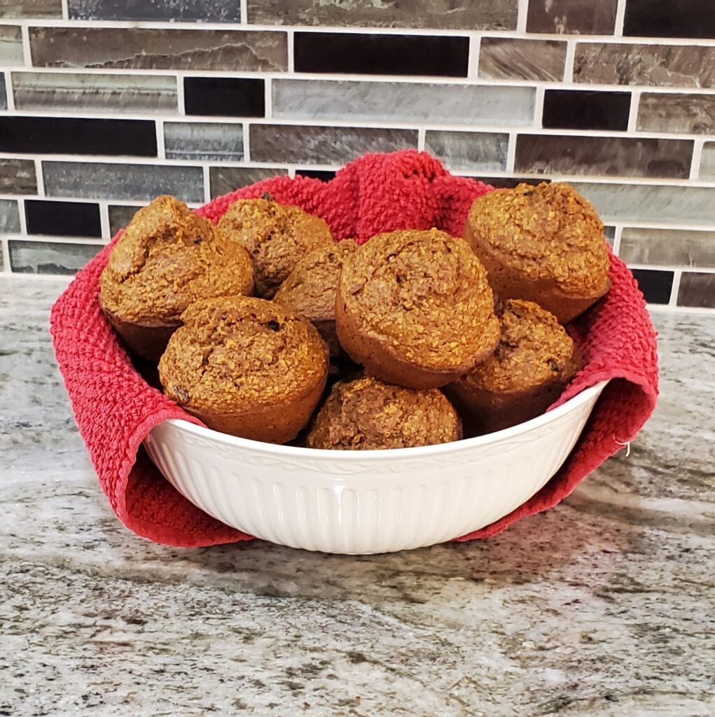 Finished Bran Muffins