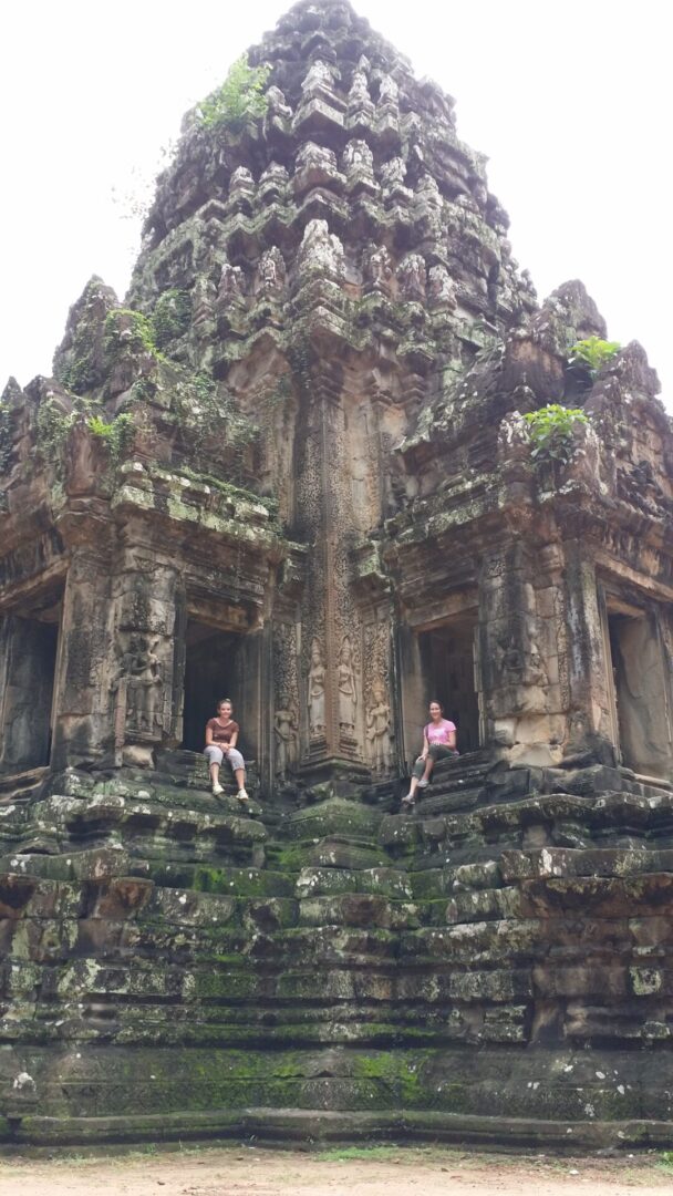 Active lifestyle - enjoy temples in Cambodia