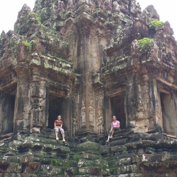 Active lifestyle - enjoy temples in Cambodia